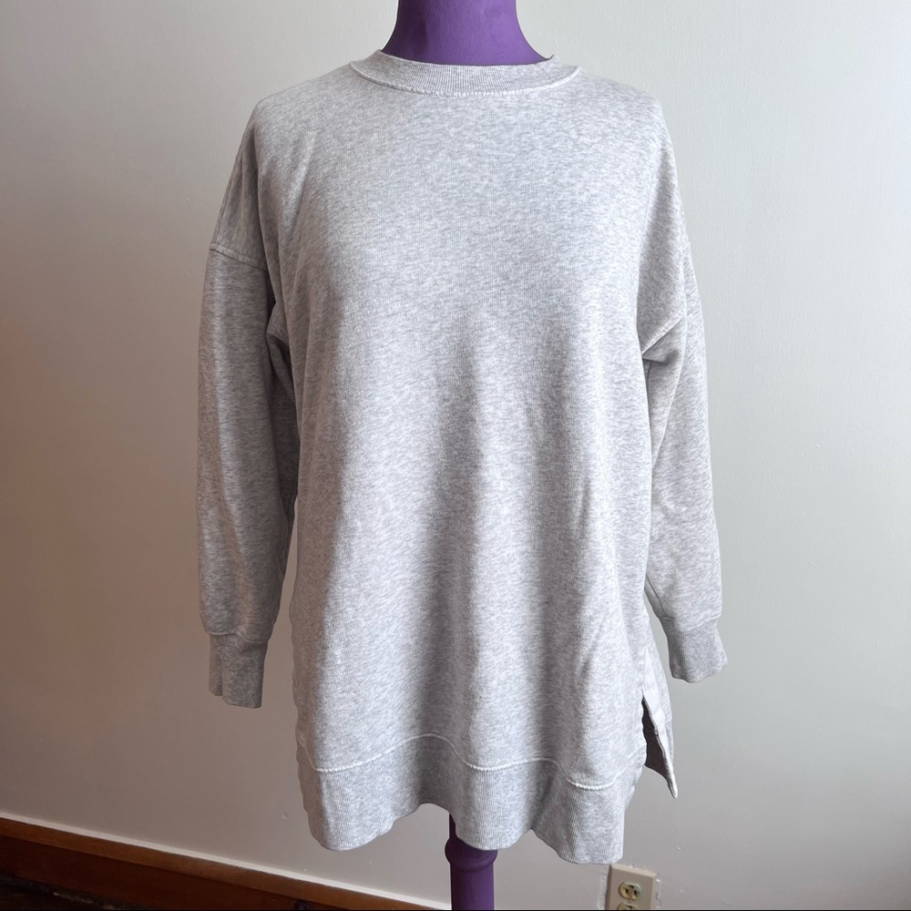 Old navy grey tunic sweatshirt